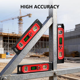V-groove design grips curved pipes for stable alignment.