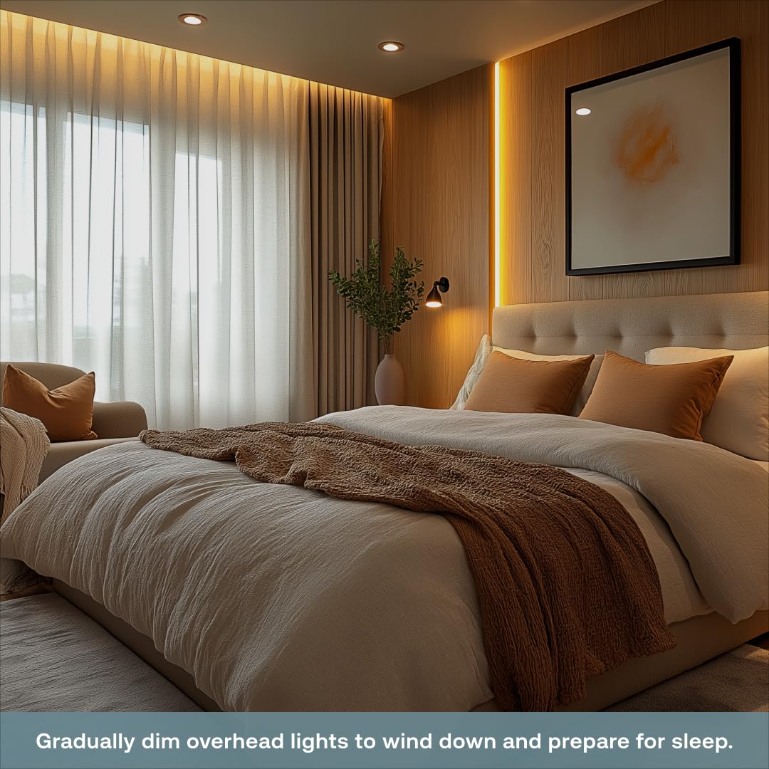 Deako Simple Dimmer white faceplate with clean, modern look.