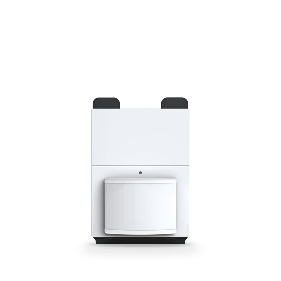 Deako simple motion switch front view with motion sensor for hands-free lighting.