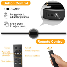 DEALGADGETS wall lamp with timer feature