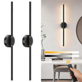 DEALGADGETS battery wall sconce 2-pack for cordless living room lighting