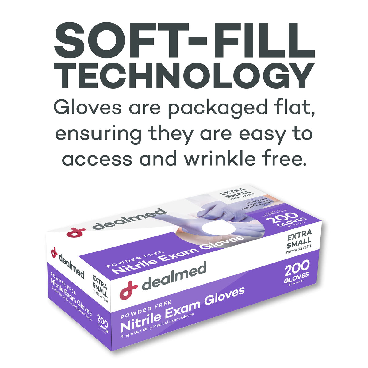 Dealmed disposable gloves withstand liquids and debris while staying comfortable.