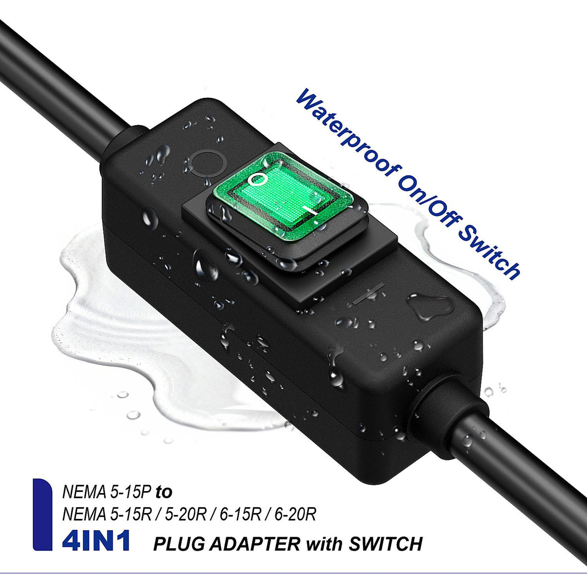 DEALTUS UL/CUL listed molded plug ensures safe, reliable connections.