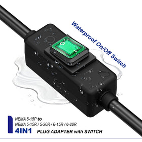 DEALTUS UL/CUL listed molded plug ensures safe, reliable connections.