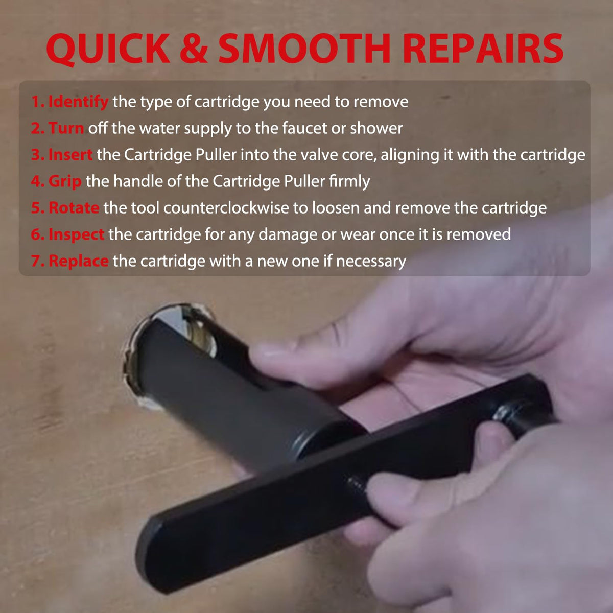 DearChan 999150 ergonomic grip design for comfortable handling