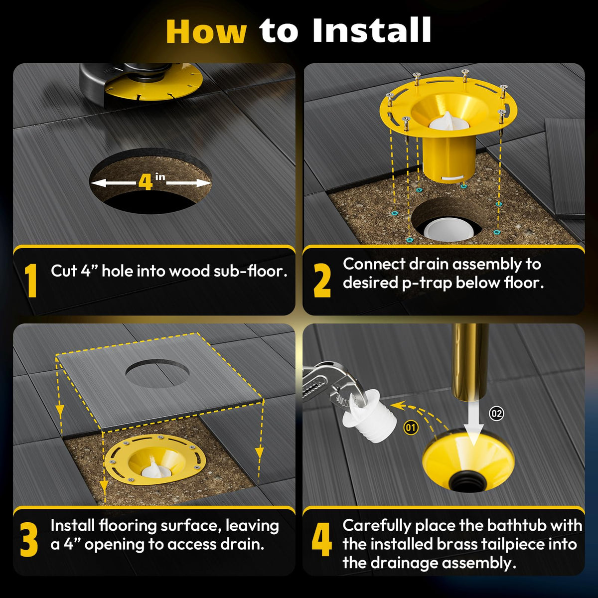 Debialo removable panel facilitates easy access during setup and adjustments.