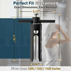 Debialo precision-base alignment protects the valve while extracting the cartridge.