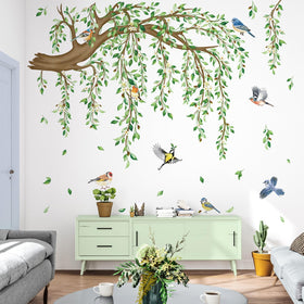 decalmile bedroom vine wall decor brings calming nature to walls