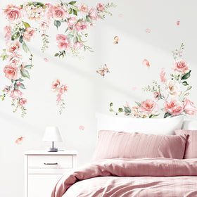 DecalMile wall art for girls' rooms is simple to apply on smooth surfaces.