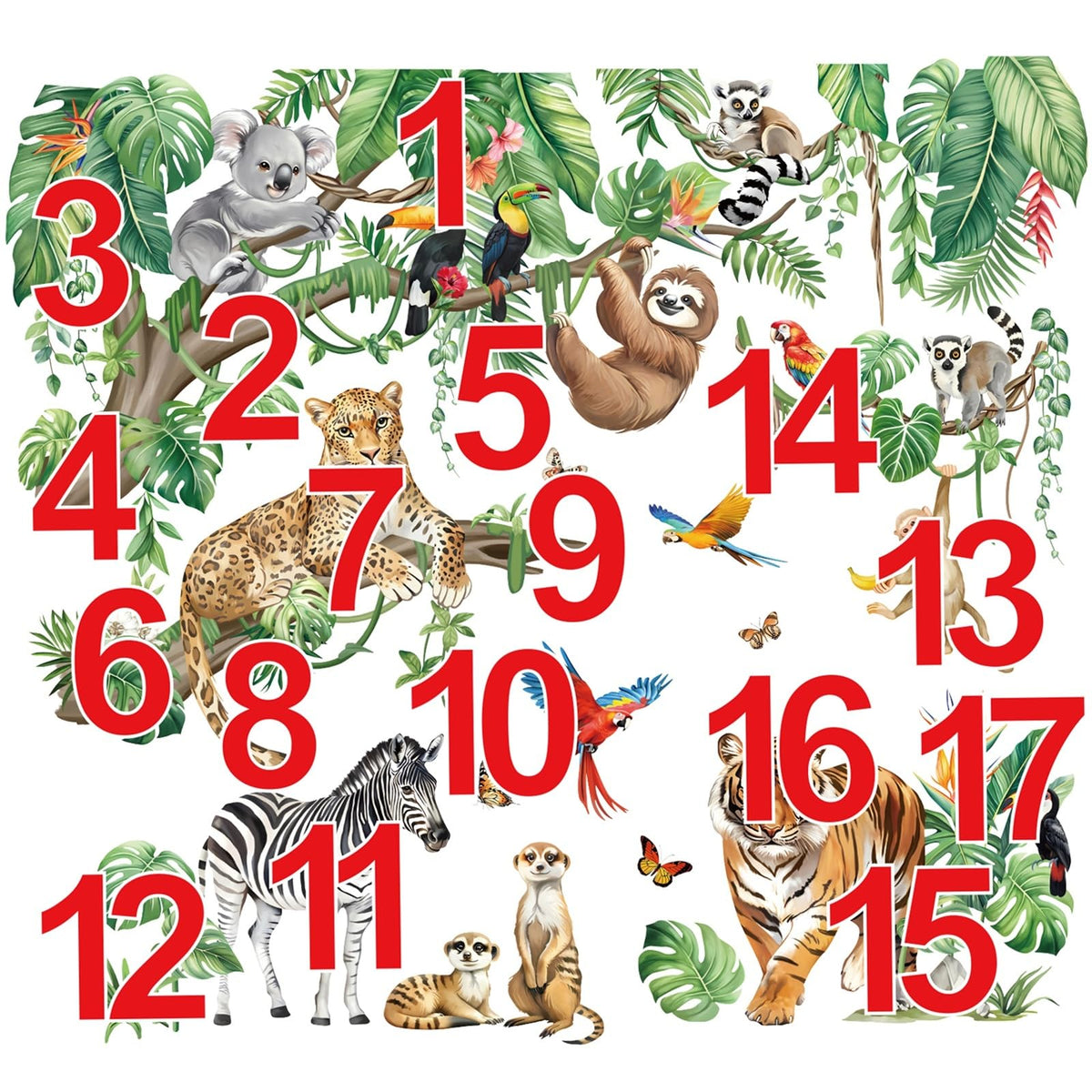 DecalMile XXL room decoration image, versatile wall graphics for bedrooms and play areas.