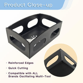 Deceptia double-wall welded design enhances rigidity during openings.