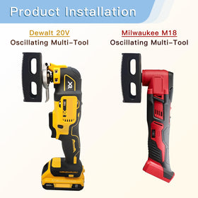 Deceptia hardened steel square slot cutter construction ensures durable performance.