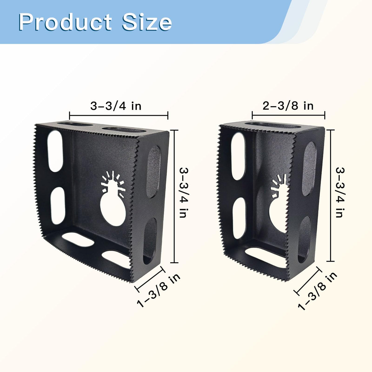 Deceptia tooth pitch rapid-cut design saves time on drywall openings.