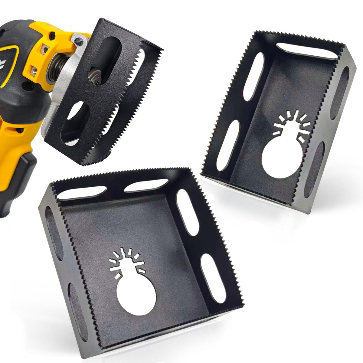deceptia upgrade drywall outlet cutter in action delivering precise square openings for electrical boxes.