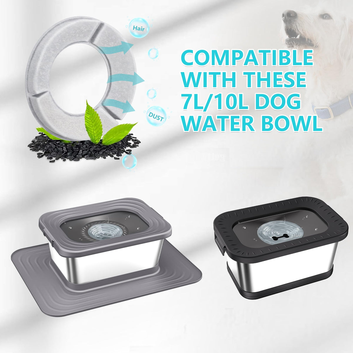 Decflow five-pack replacement filters ready for ongoing water filtration.