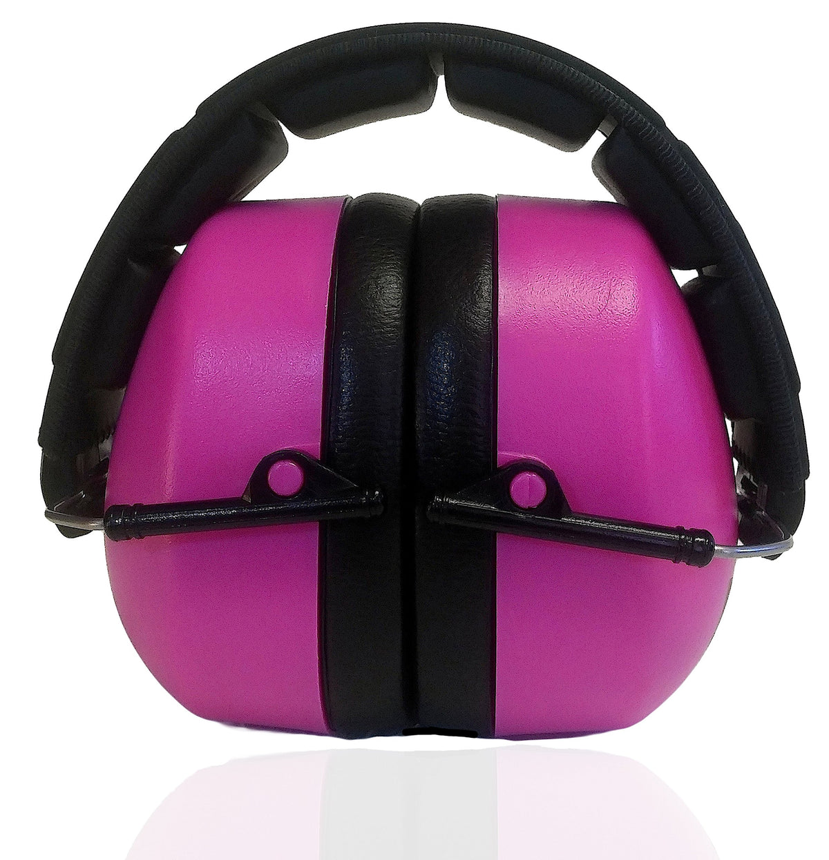 DECIBEL DEFENSE 37 dB NRR ear muffs for adults in noisy environments.