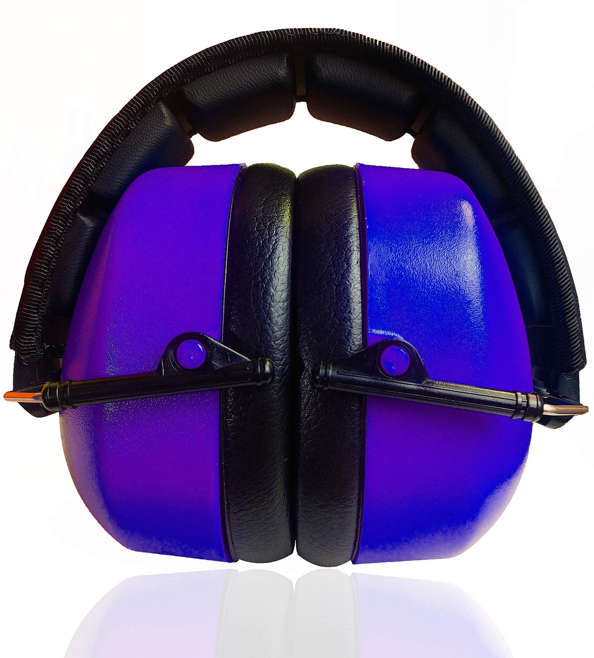DECIBEL DEFENSE color options in purple for personalized safety gear