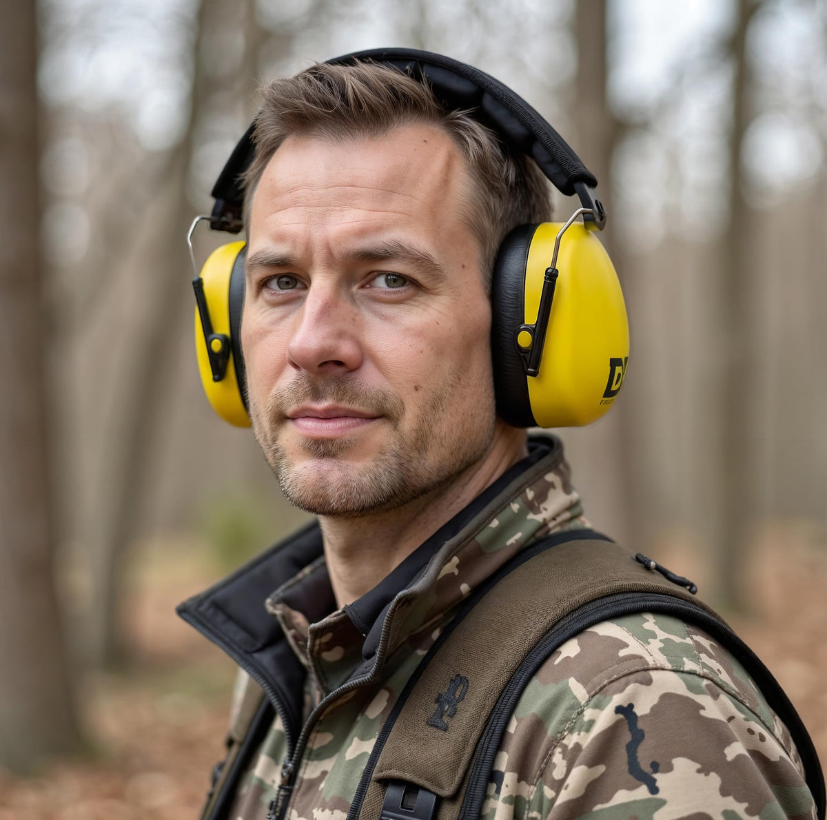 DECIBEL DEFENSE XL size for larger heads ensures secure fit.