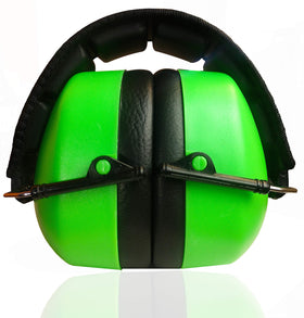 DECIBEL DEFENSE smooth padded headband delivers long-lasting comfort during extended shooting sessions.