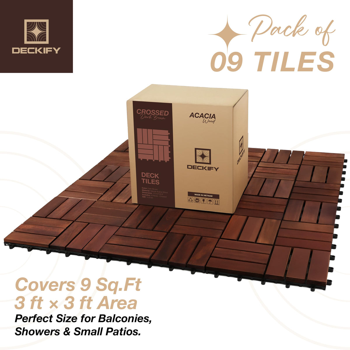 DECKIFY acacia-wood-texture-closeup highlights natural grain and premium feel.
