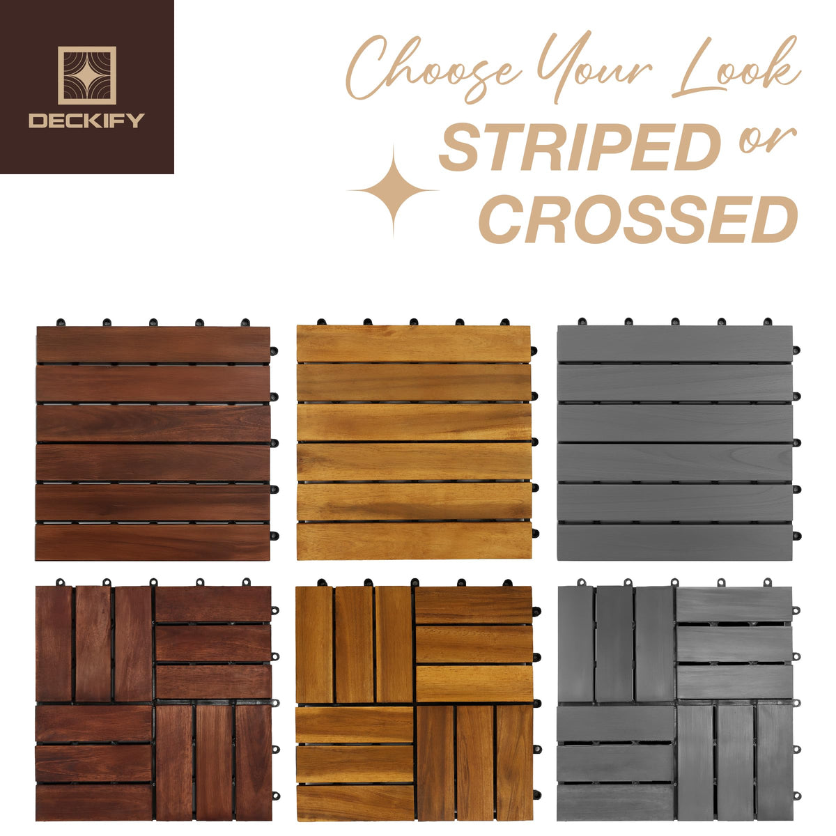 DECKIFY easy-maintenance-clean-lines guides simple upkeep with clean, attractive results.