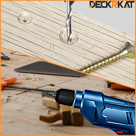 DECKRKAT storage case keeps your bits organized for on-site or workshop projects.