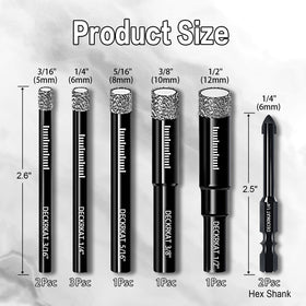 DECKRKAT 10-piece bits neatly organized in a durable case.