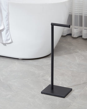 DECLUTTR modern black finish adds a clean, contemporary look.