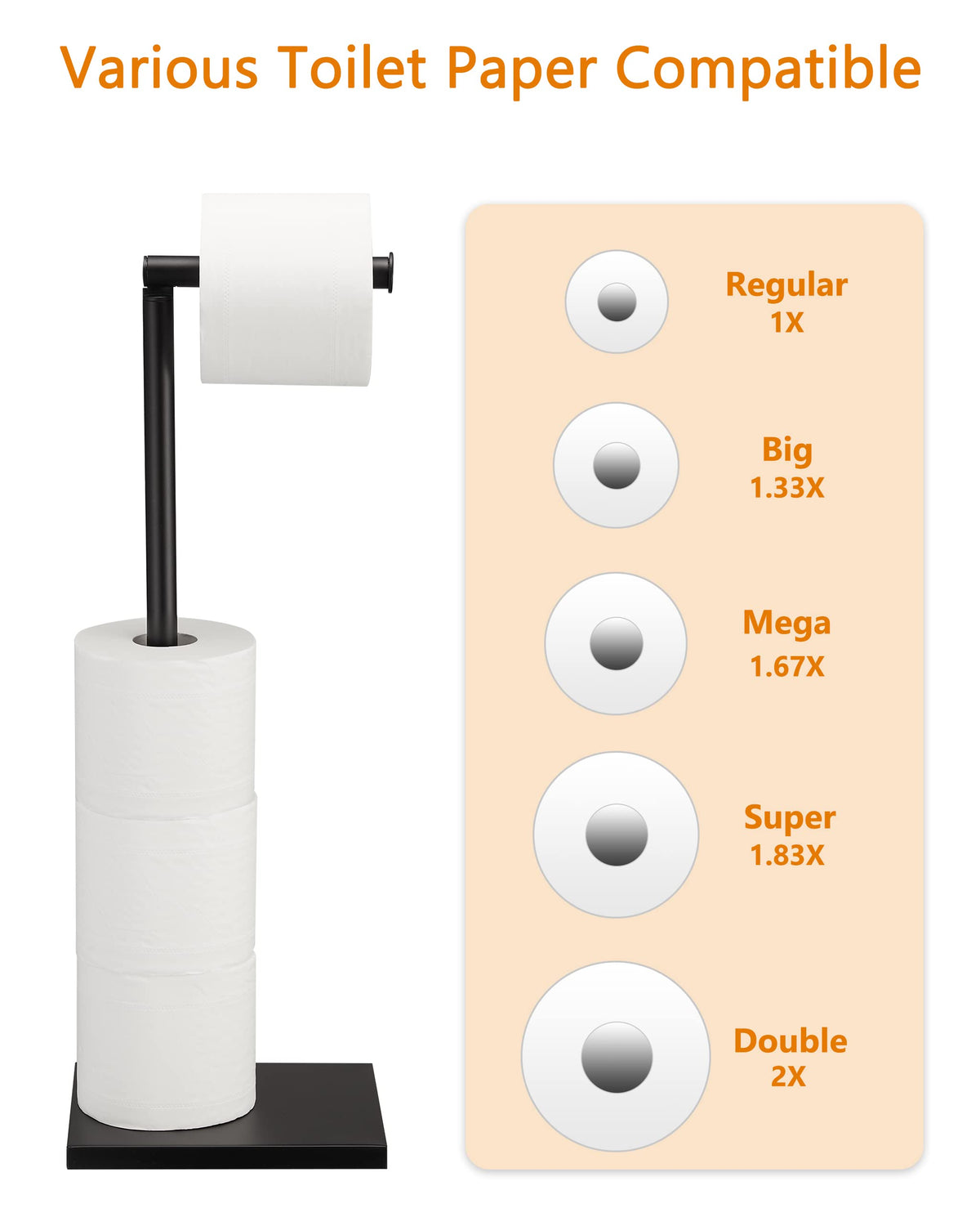 DECLUTTR stainless steel pedestal showcases a sleek, rust-resistant design.