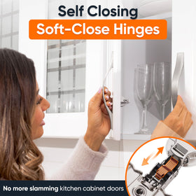 Clip-on plates and screws from DecoBasics enable fast, tool-free installation.
