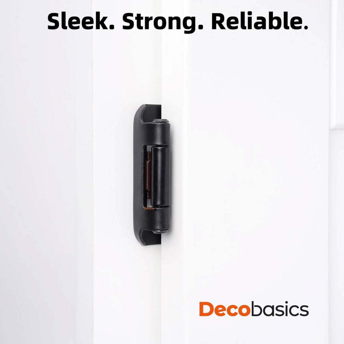 DecoBasics DIY install hinge with screws simplifies upgrading cabinet doors.