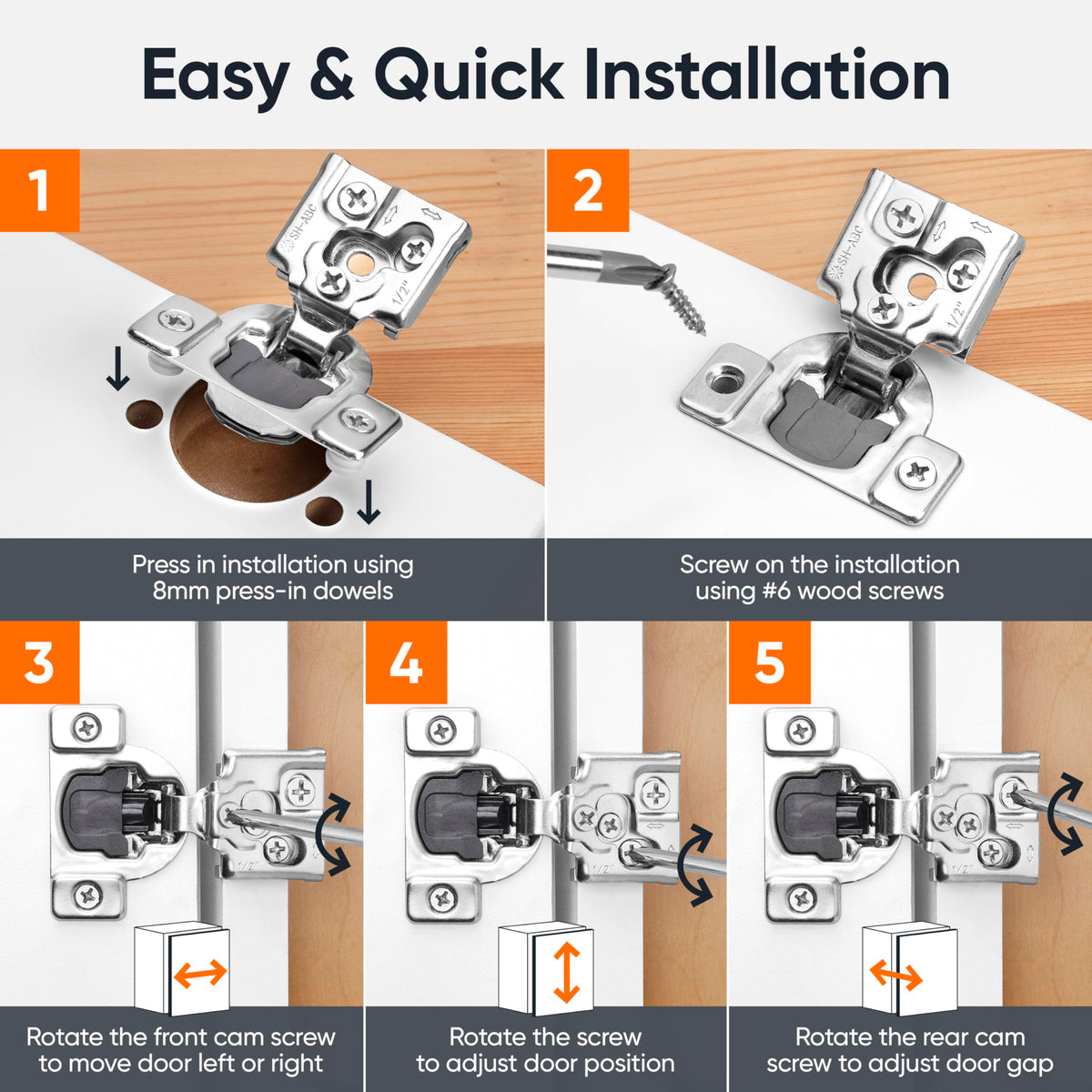 Decobasics easy DIY install with pre-drilled holes for upgrades