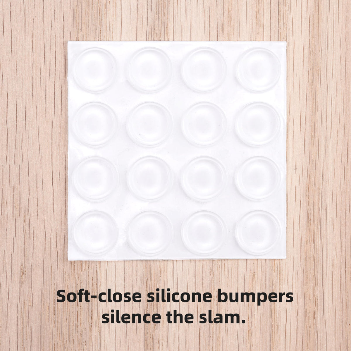 DecoBasics modern matte black hinge for face-frame cabinets.