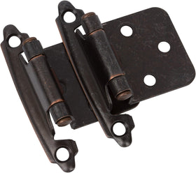DecoBasics oil-brushed-bronze hinges provide durable, smooth opening for kitchen cabinets.