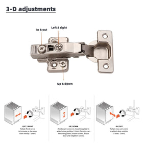 DecoBasics soft-close mechanism minimizes door slams for calmer spaces