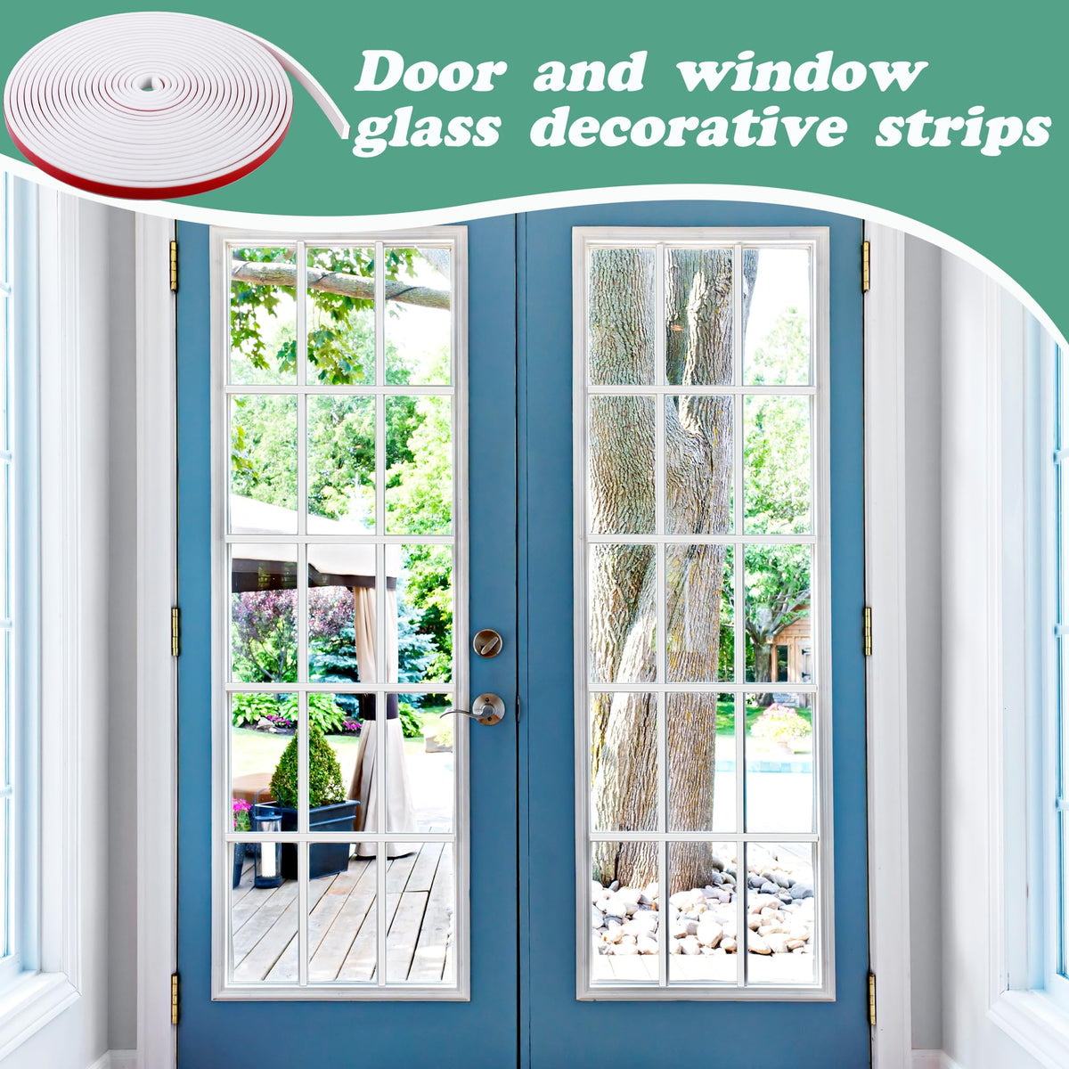 DECOHS DIY decor idea with white moulding for a fresh look