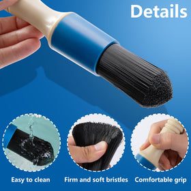 DECOHS brush features an ergonomic handle for comfortable cleaning.