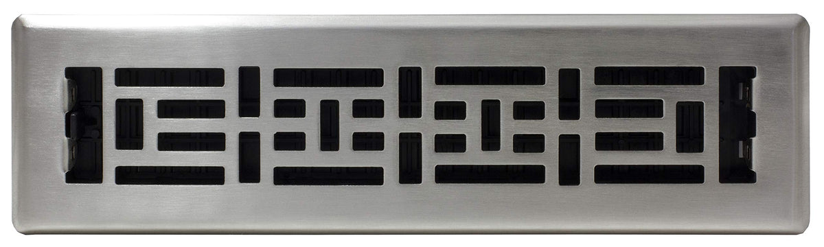Decor Grates AJH212-NKL easy to install—drops into vent with no tools required.
