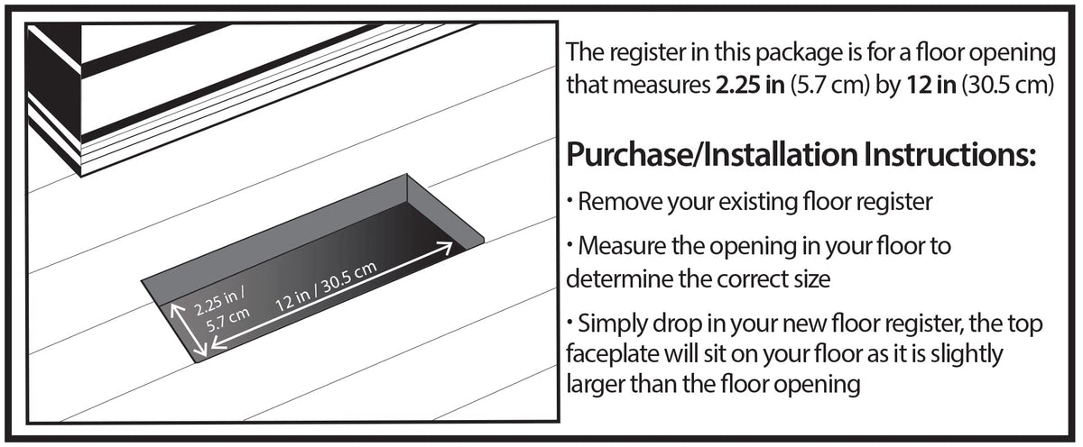 Decor Grates AJH212-NKL available in various finishes to match any decor.