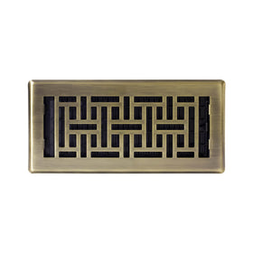 Four-pack packaging image for Decor Grates AJH410-A oriental registers