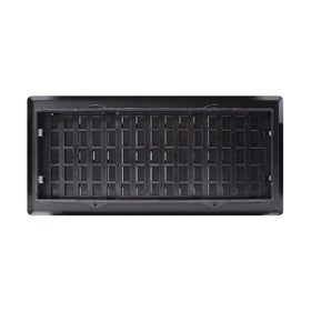 Decor Grates AJH410-BLK close-up metal components showcasing durable build
