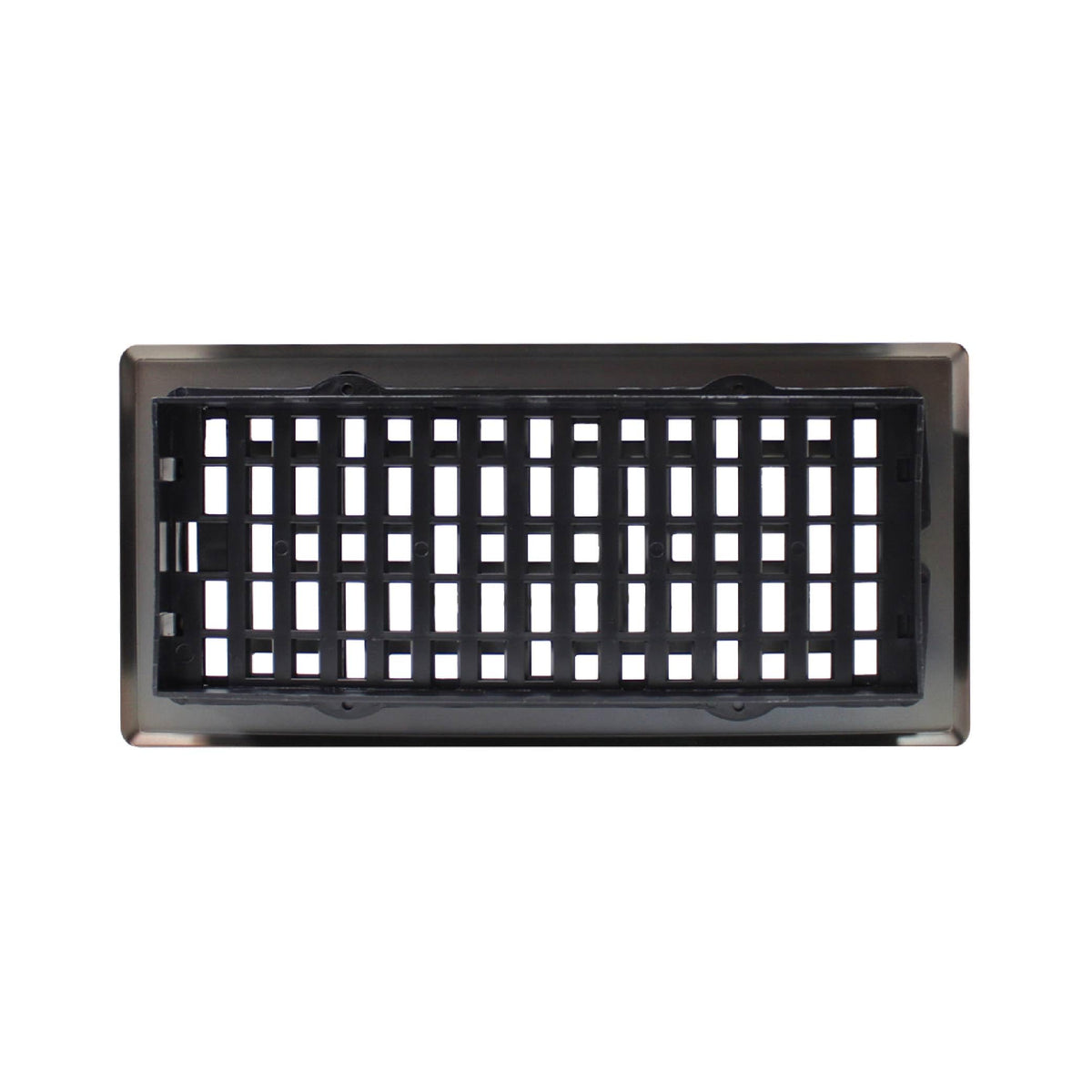 Damper box close-up showing recycled high-impact polystyrene for rust resistance.