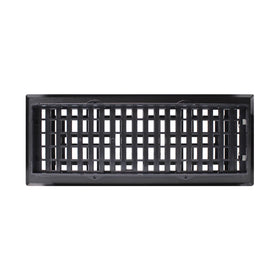 Decor Grates AJH412 interior view with filter retainer hint for simple maintenance.