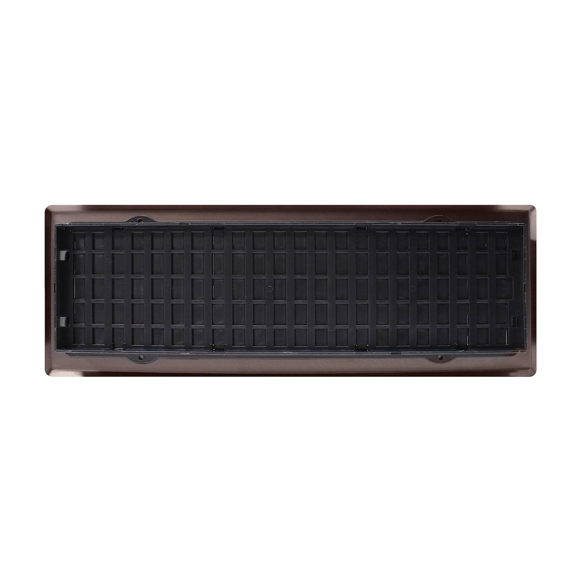 Bronze finish comparison of Decor Grates AJH414-RB Oriental register with other finishes.