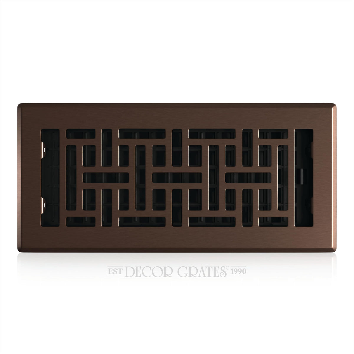 Decor Grates oriental vent cover 4x10 enhances decor and hides floor imperfections