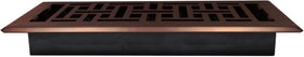 Decor Grates oversized faceplate covers flooring imperfections