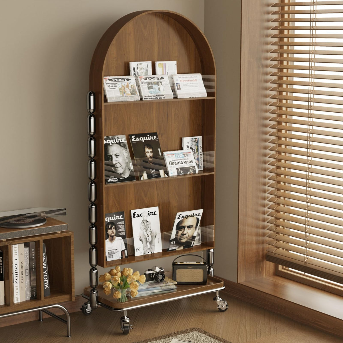 Decoroom wood grain contact paper on a drawer for seamless look