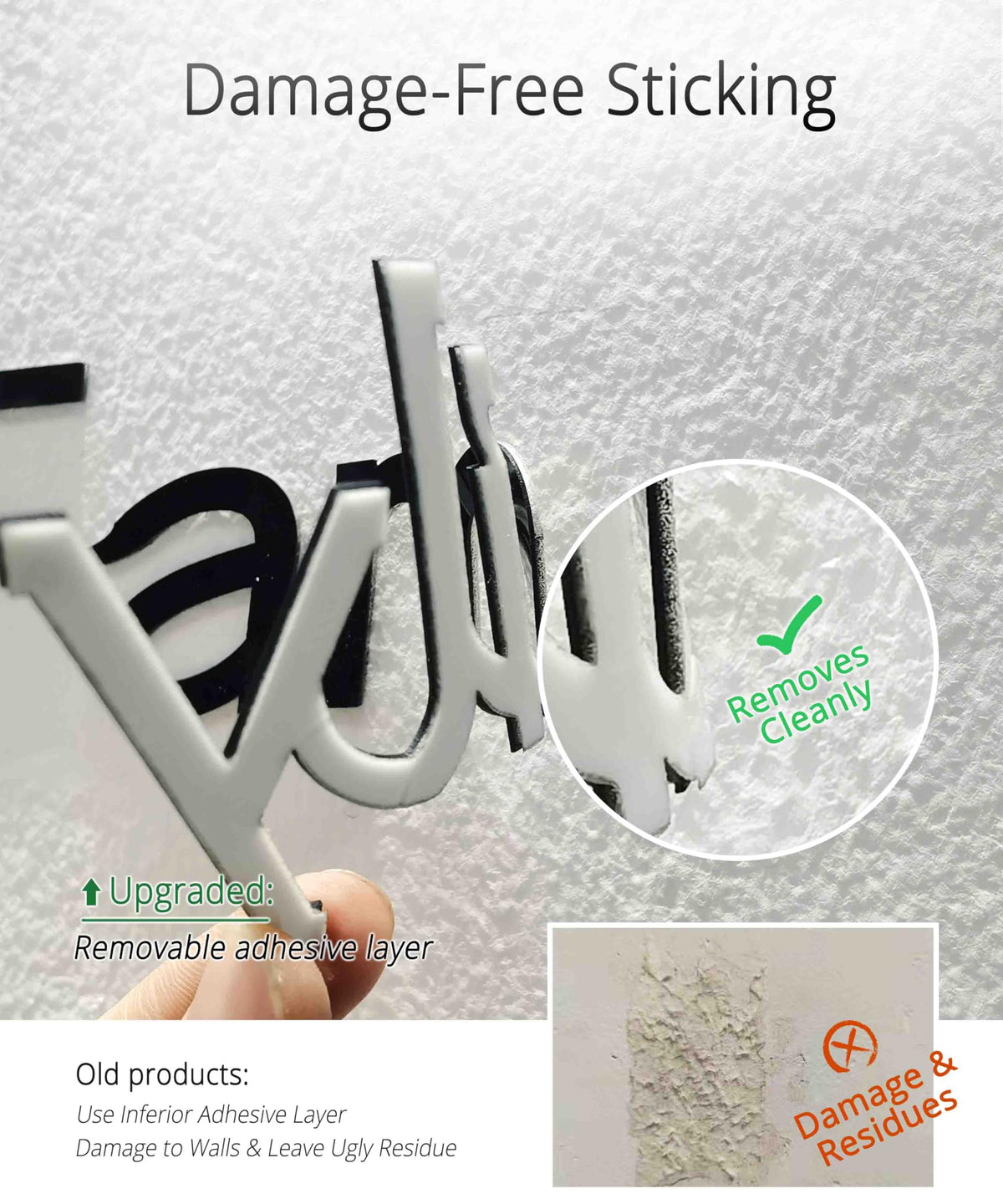 DecorSmart Family Tree Collage Wall Assembly demonstrates easy DIY decoration and customization