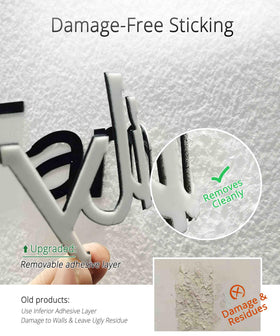 DecorSmart Family Tree Collage Wall Assembly demonstrates easy DIY decoration and customization