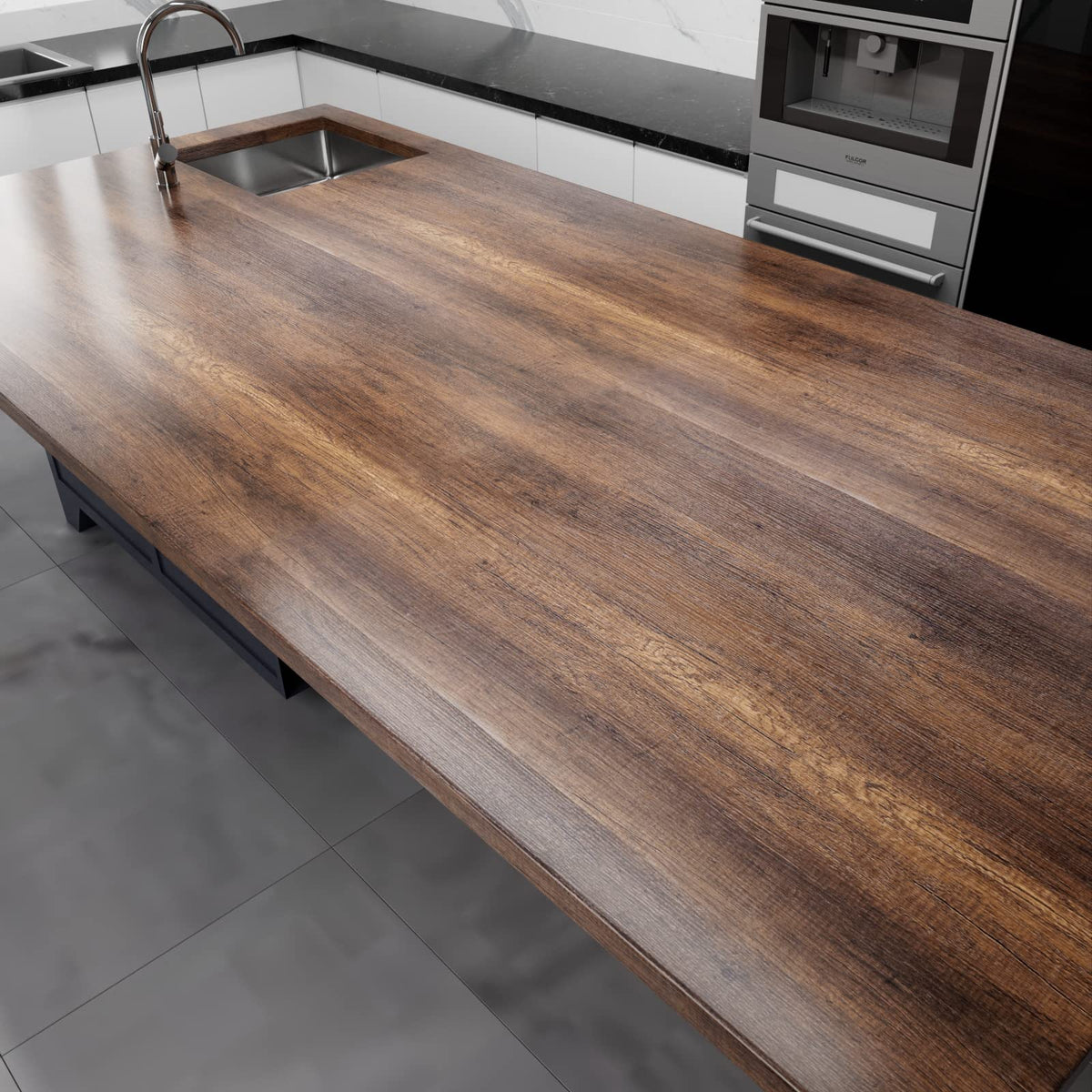 Decotalk wood grain texture close-up highlights realistic pattern and depth